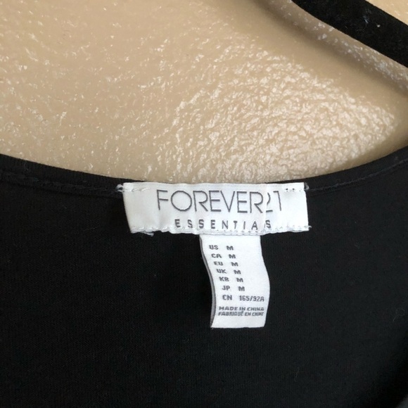 Forever 21 Mixed Material Pocket Tee Size M - Picture 3 of 6